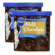 Pillsbury 牛奶巧克力糖霜, 2罐, 453g