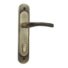 FAULTLESS 加安 連體鎖 匣式鎖 古銅N5L8601V 水平鎖 卡巴鑰匙 門鎖, 1個