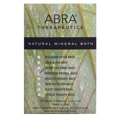 ABRA THERAPEUTICS 礦物質浴鹽 桉樹&迷迭香, 12件