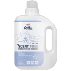 【Castle家適多】寵物家居除臭補充液2000ml –清新無香 寵物除臭劑 補充桶, 2000ml, 1個