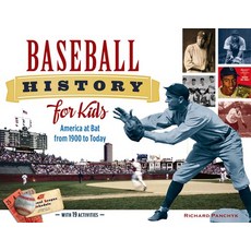 (英文圖書)Baseball History for Kids: America at Bat from 1900 to Today with 19 Activities... 平裝版, Chicago Review Press, 英文