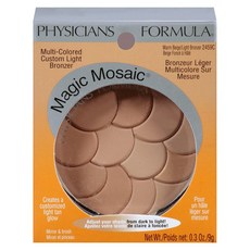 Physicians Formula 魔術馬賽克多色打亮盤+化妝刷 9g, 1個, 暖米色/淺色