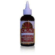 OKAY 黑牙買加桉樹蓖麻油, 1個, 118ml