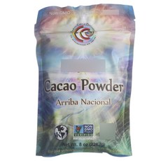 EARTH CIRCLE ORGANICS 可可粉, 1個, 226.7克