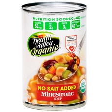 Health Valley 無鹽義大利雜菜湯罐頭, 1罐, 425g