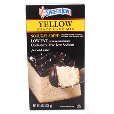 Sweet N Low Yellow 零食蛋糕粉 無糖低脂, 1個, 226g