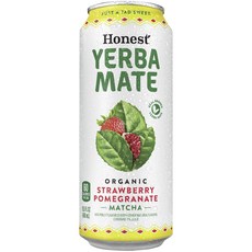 Honest Tea 瑪黛茶 草莓石榴瑪奇雅朵, 1個, 458ml