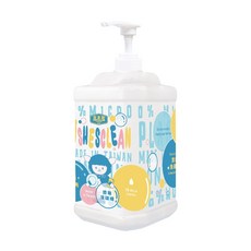 木易潔濃縮洗碗精2000ml，植物性配方，溫和中性不傷手，高效去油潔淨力，極低敏環保大容量, 1個, 2L