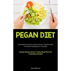(英文圖書) Pegan Diet: Combining Paleo And Vegan Traditions In Pegan Cooking: A Guide (Simple Recipes An... 平裝版, Charis Lassiter, 英文
