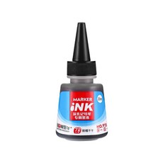 New新年 墨水補充液 3.2mm記號筆專用 油性墨水 工程筆 長頭記號筆, 紅/藍/綠/黑, 1個
