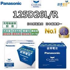 Panasonic CAOS 銀合金充電式御電瓶, 125D26L