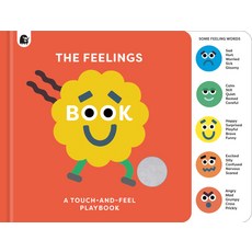 (英文圖書)The Feelings Book: Touch-And-Feel Emotions Board Books, Happy Yak, 英文, 硬頁書