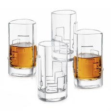 JoyJolt Revere 小酒杯直酒杯, 4件