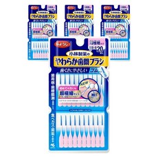 KOBAYASHI 小林製藥 橡膠牙間刷 SSSS~SS, 4個, 20入