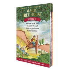 Magic Tree House #1-4 Boxed Set, Random House Books for Young Readers, 英文, 9780375813658