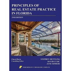 (英文圖書) Principles of Real Estate Practice in Florida: 2nd Edition 精裝版, Performance Programs Compan..., 英文