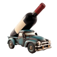 FOSTER & RYE 復古卡車瓶架酒架, 1個, 藍色