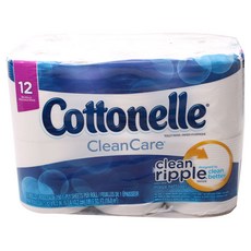 COTTONELLE CleanCare廁用捲筒衛生紙, 1袋, 12捲