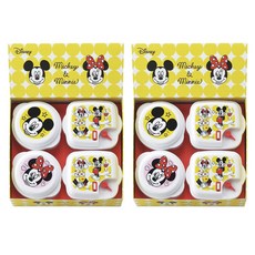 米奇米妮微波保鮮盒, 2個