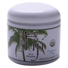 Organic Fiji 身體磨砂膏 無香, 1個, 566克