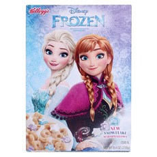 Kellogg's 家樂氏 迪士尼冰雪奇緣聯名棉花糖糖霜麥片, 1盒, 238g
