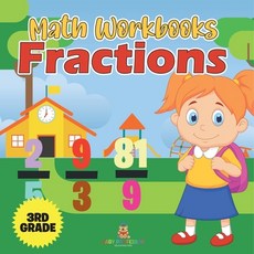 (英文圖書)Math Workbooks 3rd Grade: Fractions (Baby Professor Learning Books) 平裝版, Baby Professor, 英文