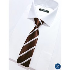 Haoting 紳士手打領帶及拉鍊式領帶，商務休閒時尚條紋領帶，快速穿戴方便領帶