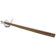 Helen's Asian Kitchen 紙鶴造型筷架, 1個, 白色的