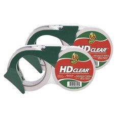 DUCK TAPE 重磅封箱膠帶 48mm x 50m, 2入, 透明