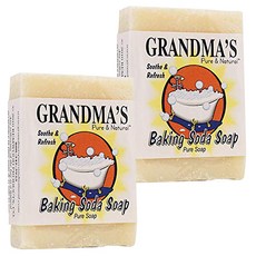 GRANDMA'S Pure & Natural 小蘇打肥皂, 小蘇打皂, 2個