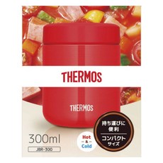 THERMOS 膳魔師 真空隔熱燜燒罐, 1個, 紅色