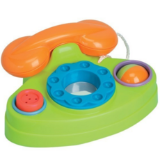 【YIP baby】幼兒益智玩具5048-1003-復古電話，色彩鮮豔，激發想像力，安全圓角設計