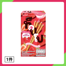 【LOTTE 樂天】 泰國 TOPPO 巧克力夾心棒- 草莓味, 40g, 1個