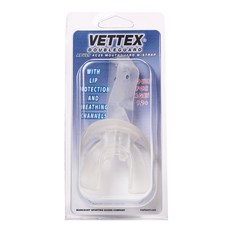 Vettex 帶 Betex 雙保護 Ac25 喉舌帶, 白色的