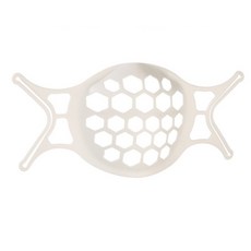 【200入】SH02矽膠透氣款立體3D舒適口罩支架 口罩神器 透氣不悶熱 親膚材質 可重複使用, 1套