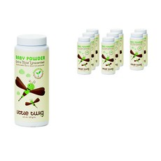 Little twig 嬰兒無香爽身粉, 9罐, 128g