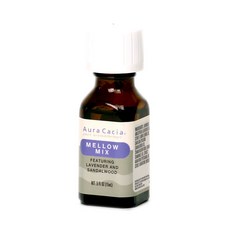 Aura Cacia 薰衣草檀香芳醇精油, 1入, 15ml