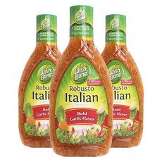 Wish-Bone 無麩質義大利蒜味調味醬, 3個, 444ml