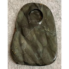 耕硯齋 歙硯龍尾老坑A【一帆風順】眉紋/金星/水浪紋/刷絲 硯台, 詳見包裝