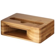 Fab Findz 智能手機支架和放大器手機支架, 1個, 竹子