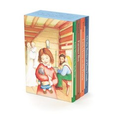 (英文圖書)Little House 4-Book Box Set: Little House in the Big Woods Farmer Boy Little H... Boxed Set, HarperCollins, 英文, 盒裝套書