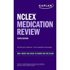 (英文圖書) NCLEX Medication Review: 300+ Meds You Need to Know for the Exam 平裝版, Kaplan Publishing, 英文