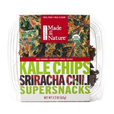 Made in Nature 辣味羽衣甘藍脆片, 1盒, 62g
