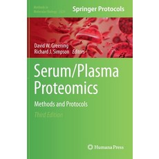 (英文圖書) Serum/Plasma Proteomics: Methods and Protocols 精裝版, Humana, 英文