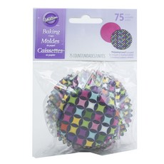 Wilton 惠爾通 烘焙杯幾何, 75入, 混色