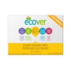 ecover 柑橘洗碗機膠囊 45入, 1個, 900g