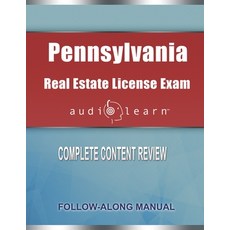 (英文圖書) Pennsylvania Real Estate License Exam Audio Learn: Complete Audio Review for the Real Estate ... 平裝版, Independently Published, 英文