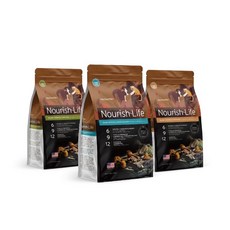 NurturePRO Nourish-Life 貓飼料 雞肉 鮭魚 成幼貓 熟齡貓, 300g, 雞肉/鮭魚