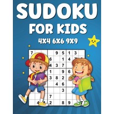 (英文書)Sudoku for Kids： 225 Sudoku Puzzles For Kids 4x4 6x6 9×9 Activity Book for Kids ... 平裝版, Laura Bidden, 英文