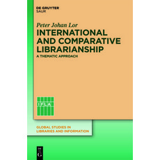 (英文圖書) International and Comparative Librarianship: Concepts and Methods for Global Studies 精裝版, K.G. Saur Verlag, 英文